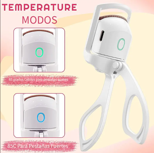 RIZADOR DE PESTAÑAS ELÉCTRICO PORTÁTIL