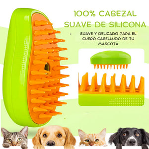 CEPILLO VAPOR PROMAX MASCOTAS - ADIÓS AL PELO Y BACTERIAS CON LA POTENCIA DEL VAPOR