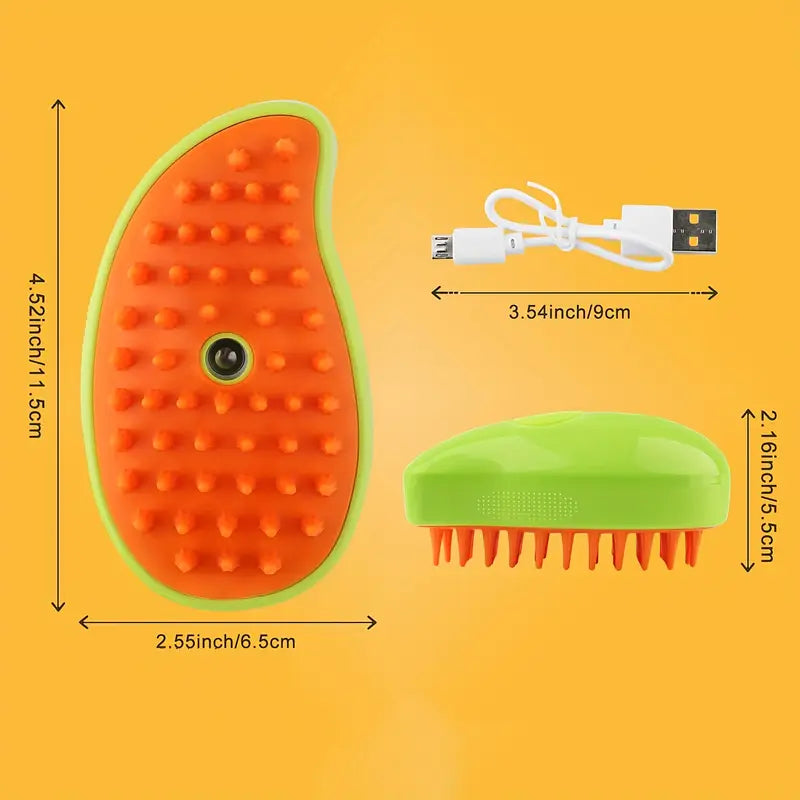 CEPILLO VAPOR PROMAX MASCOTAS - ADIÓS AL PELO Y BACTERIAS CON LA POTENCIA DEL VAPOR