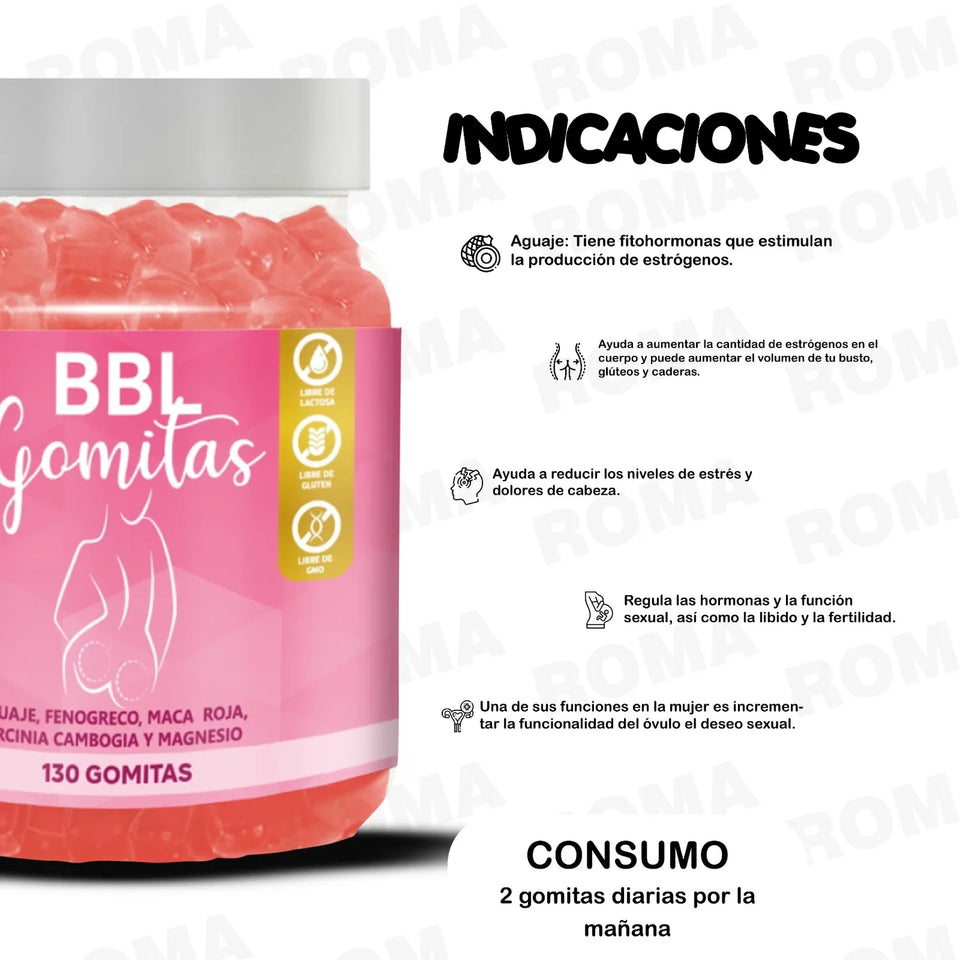 GOMITAS BBL AGUAJE - REALZA TU SILUETA